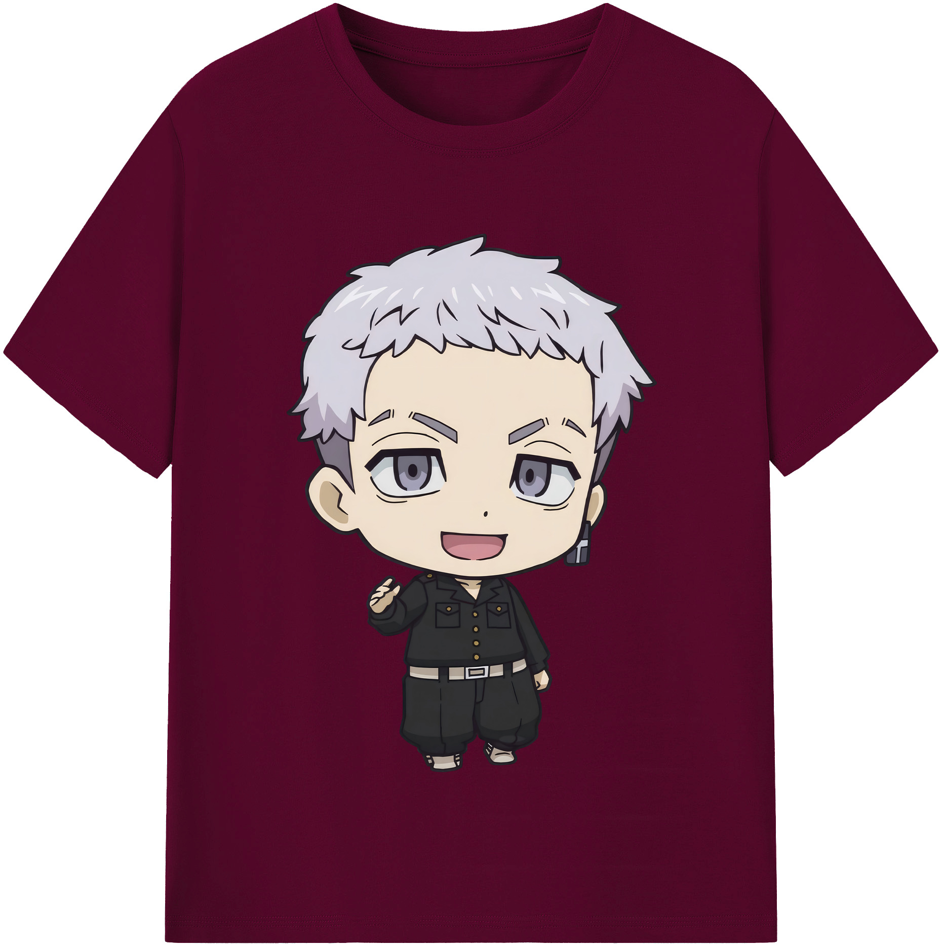 （画像用） 東京リベンジャーズ Tokyo Revengers レディースカジュアルプリントTシャツ（綿100％）